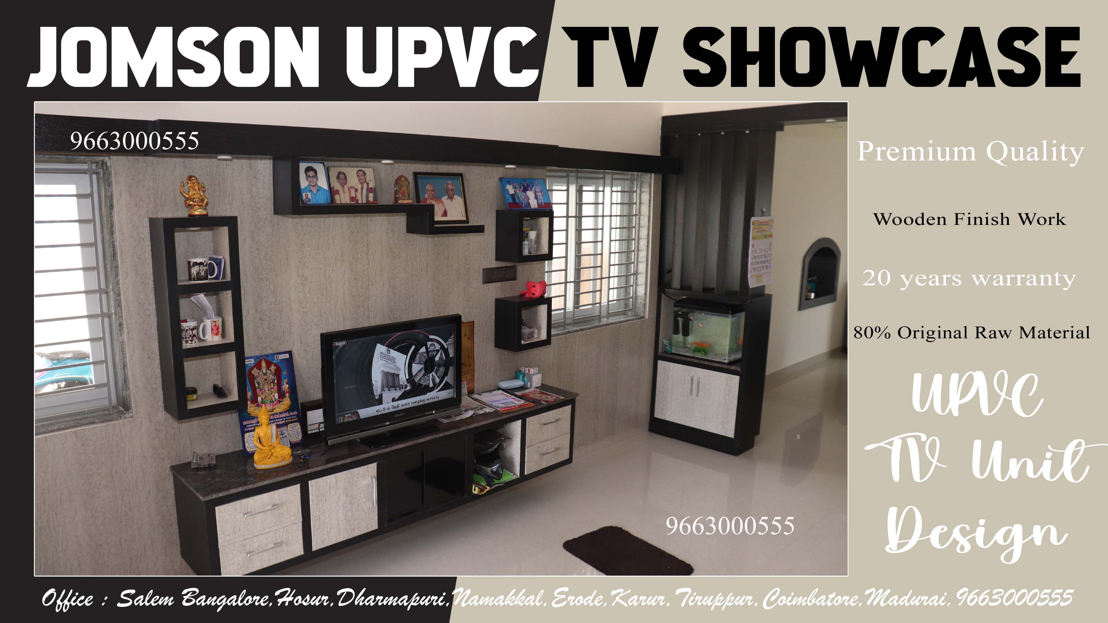 upvc tv showcase